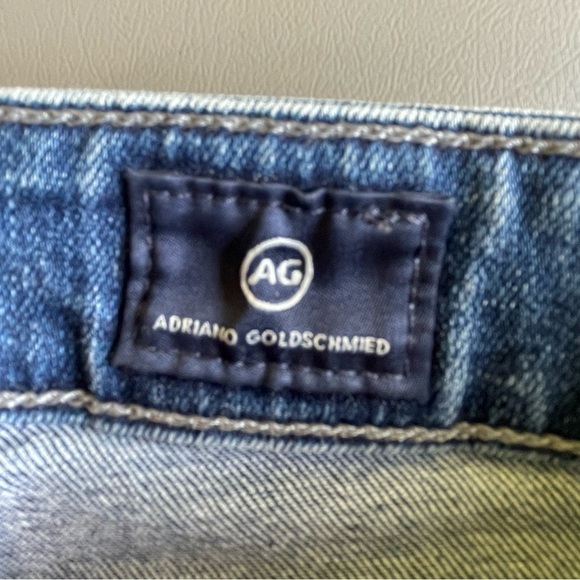 AG Adriano Goldschmied “The Farrah Skinny Ankle” Jeans Side Slit Blue Size 24R - Picture 7 of 12